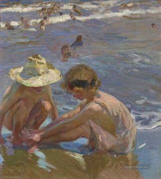 Der Wounded Foot GTY Maler Joaquin Sorolla